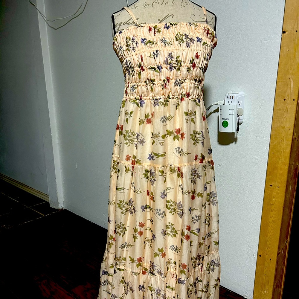 Eloquii Spaghetti Strap Maxi Dress Size 14